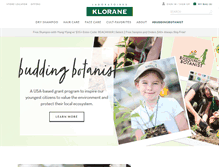 Tablet Screenshot of kloraneusa.com
